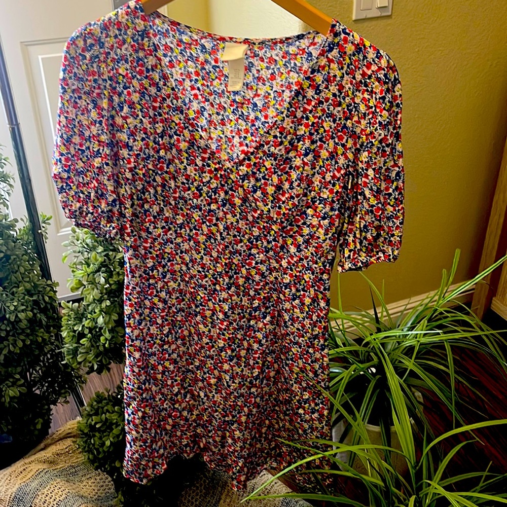 H&M Flower Dress Size M